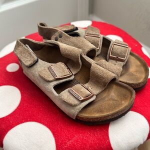 Birkenstock Kids Sandals - Brown Suede
